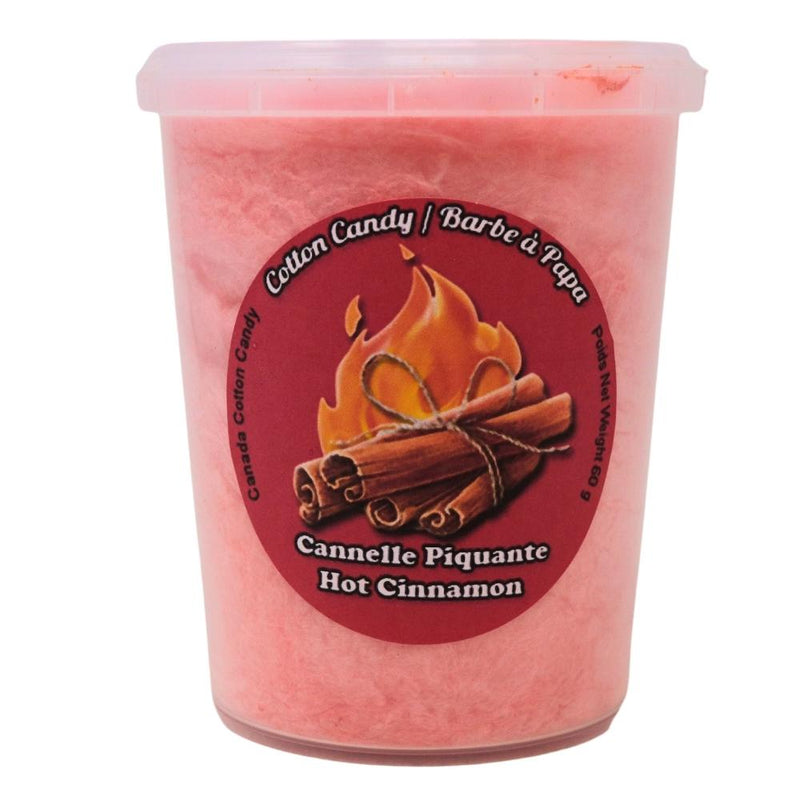Cotton Candy Red Hot Cinnamon  - 60g -Cinnamon Candy - Spicy Candy