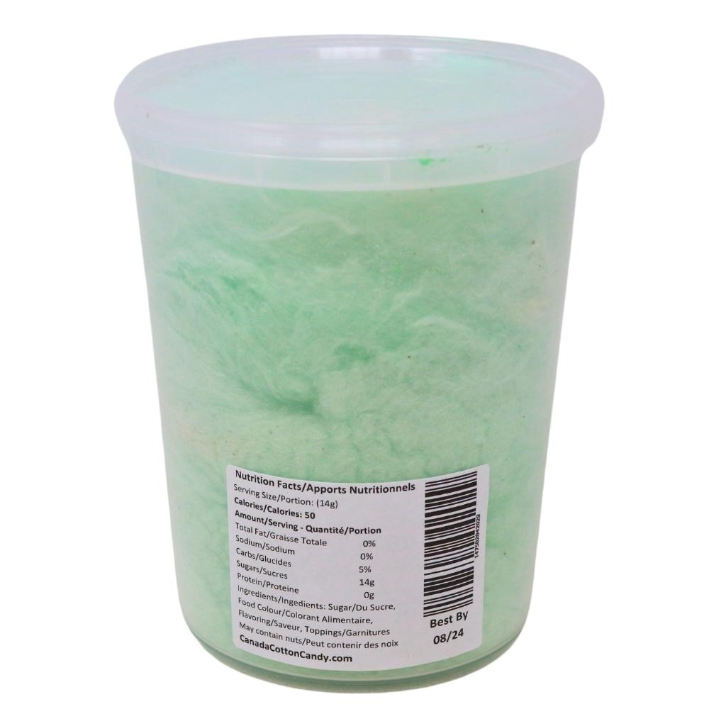 Cotton Candy Jalapeno  - 60g Nutrition Facts Ingredients-Cotton Candy-Spicy Candy-Candied Jalapenos 