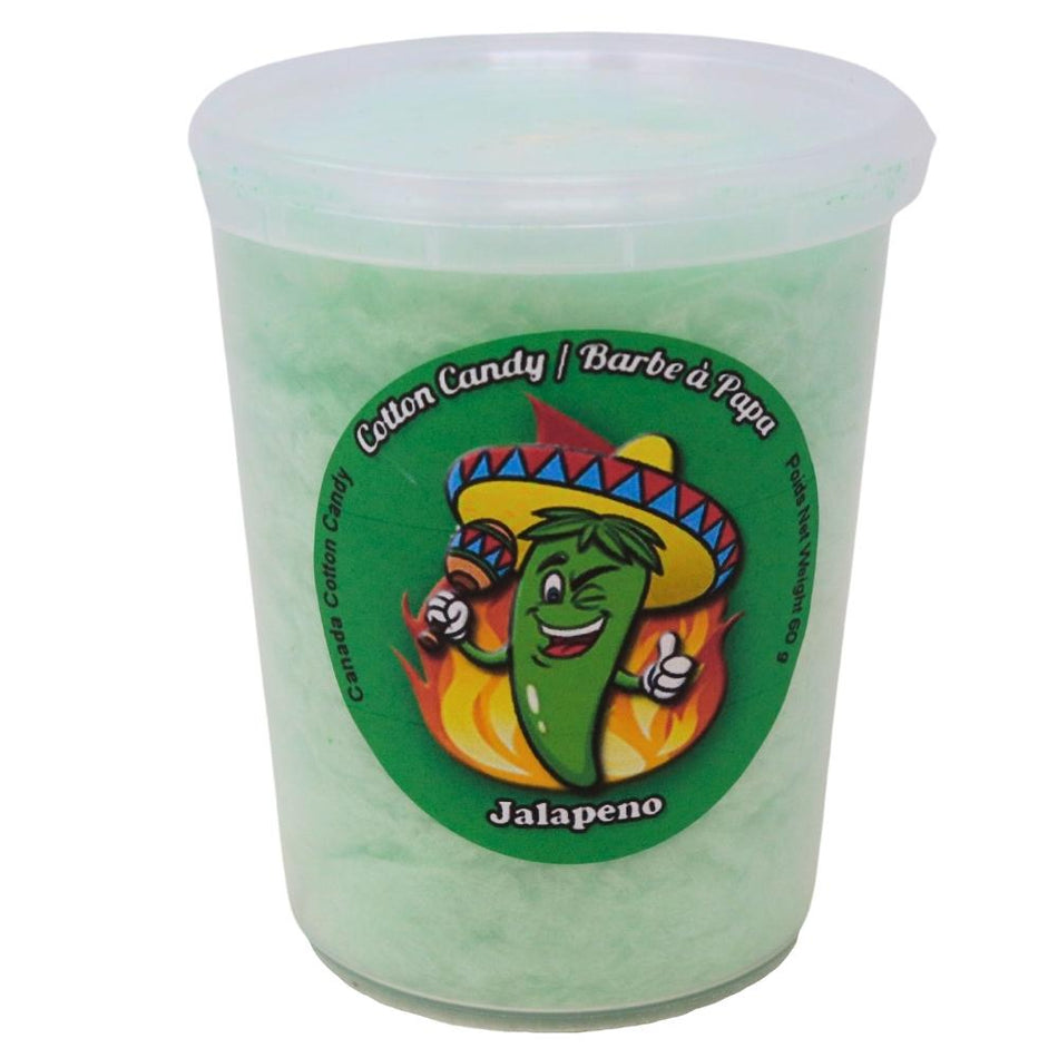 Cotton Candy Jalapeno  - 60g-Cotton Candy-Spicy Candy-Candied Jalapenos 
