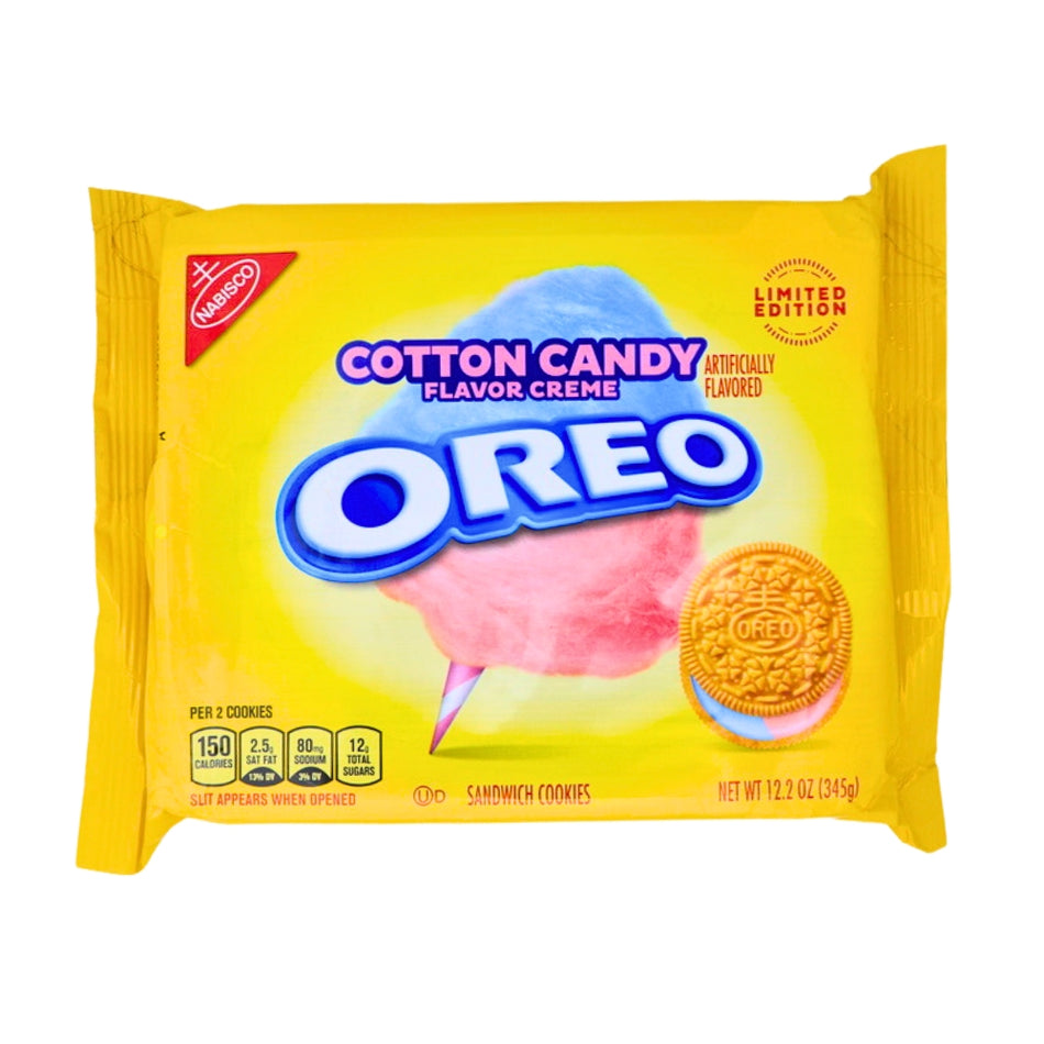 Oreo Cotton Candy Family Size - Cotton Candy - Oreos Family Size Oreos - Oreos