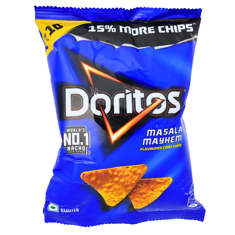 Doritos Masala Mayhem (India) - 23g -Doritos-Doritos Flavors-Indian Snacks 