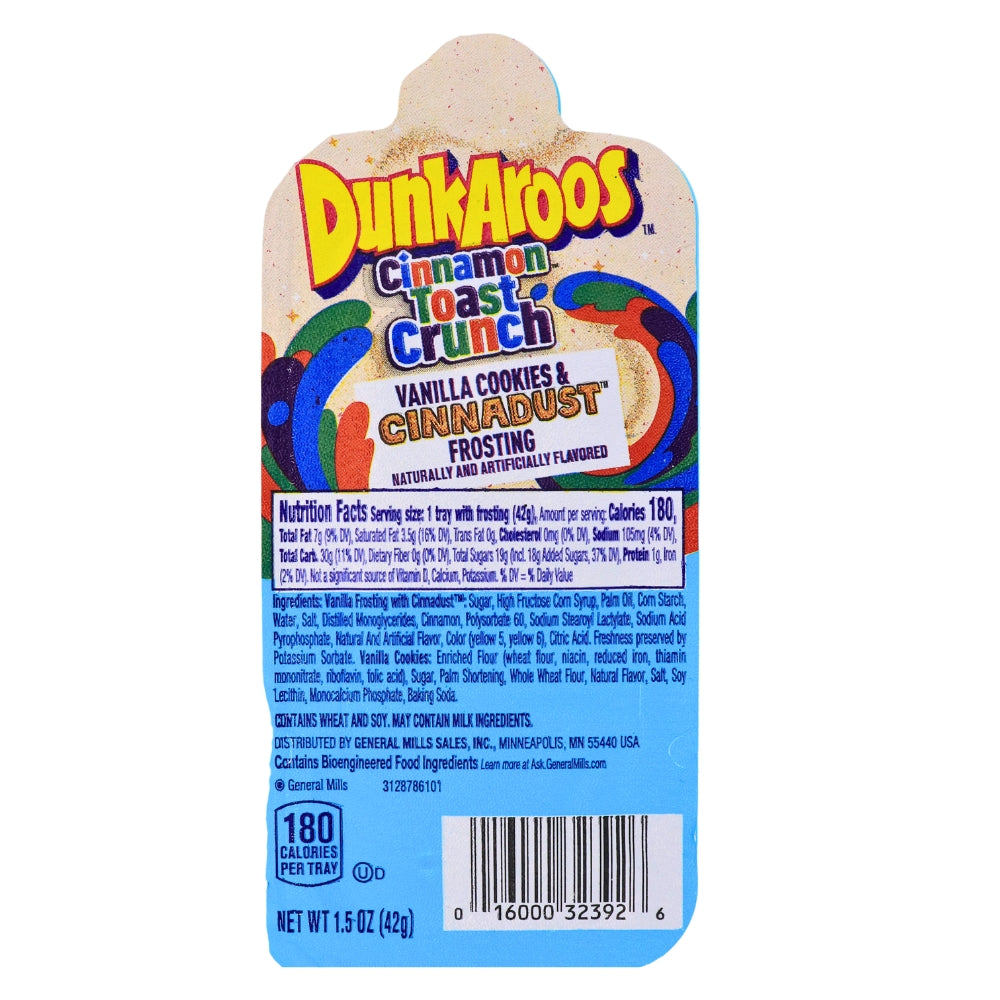 Dunkaroos Cinnamon Toast Crunch -Dunkaroos - Cinnamon Toast Crunch - 90s Candy 