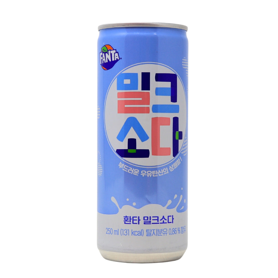 Fanta Milk Soda - 250mL (Korea)-Fanta-Korean Drinks
