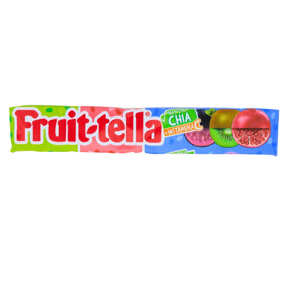 Fruit-Tella Super Mix with Chia Seeds - 41g -Italian Candy - Best Snacks