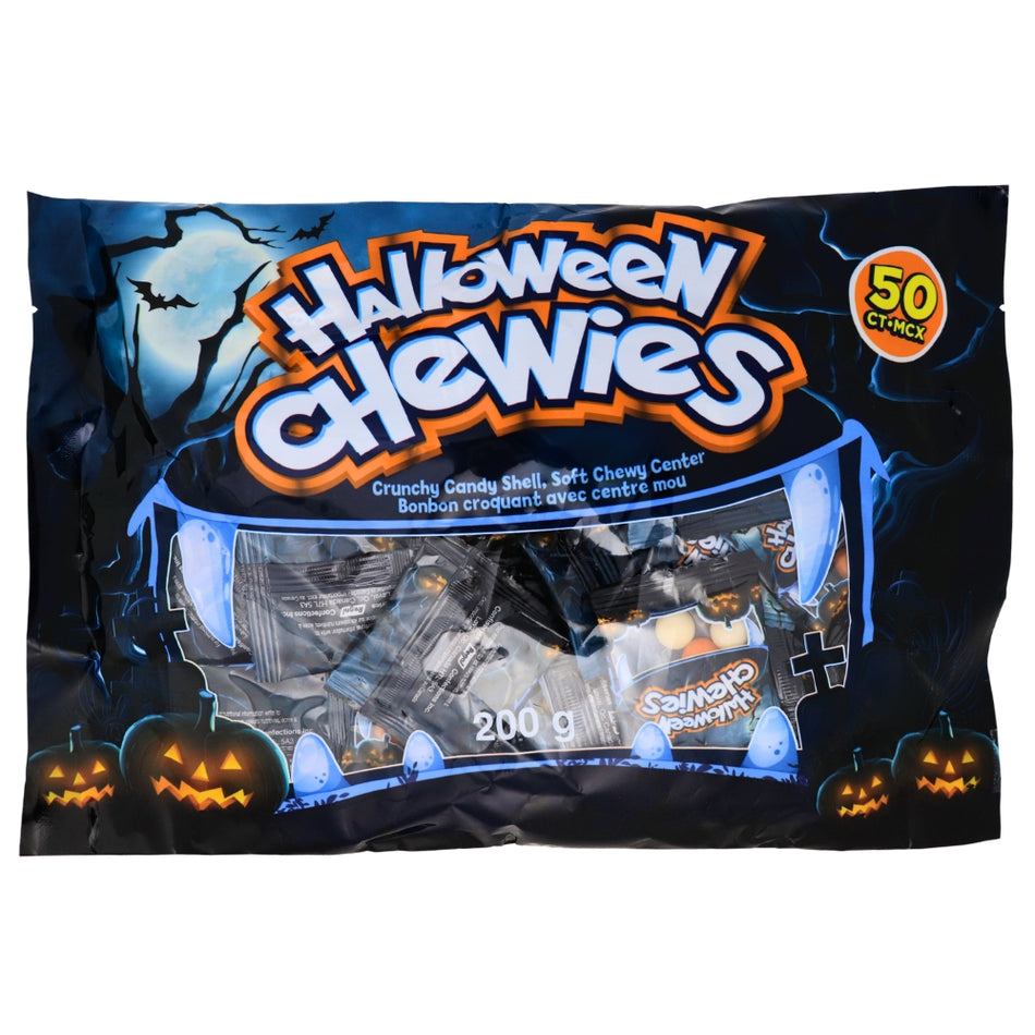Halloween Chewies 50ct - 200g-Halloween Candy-Chewy Candy-Bulk Candy 