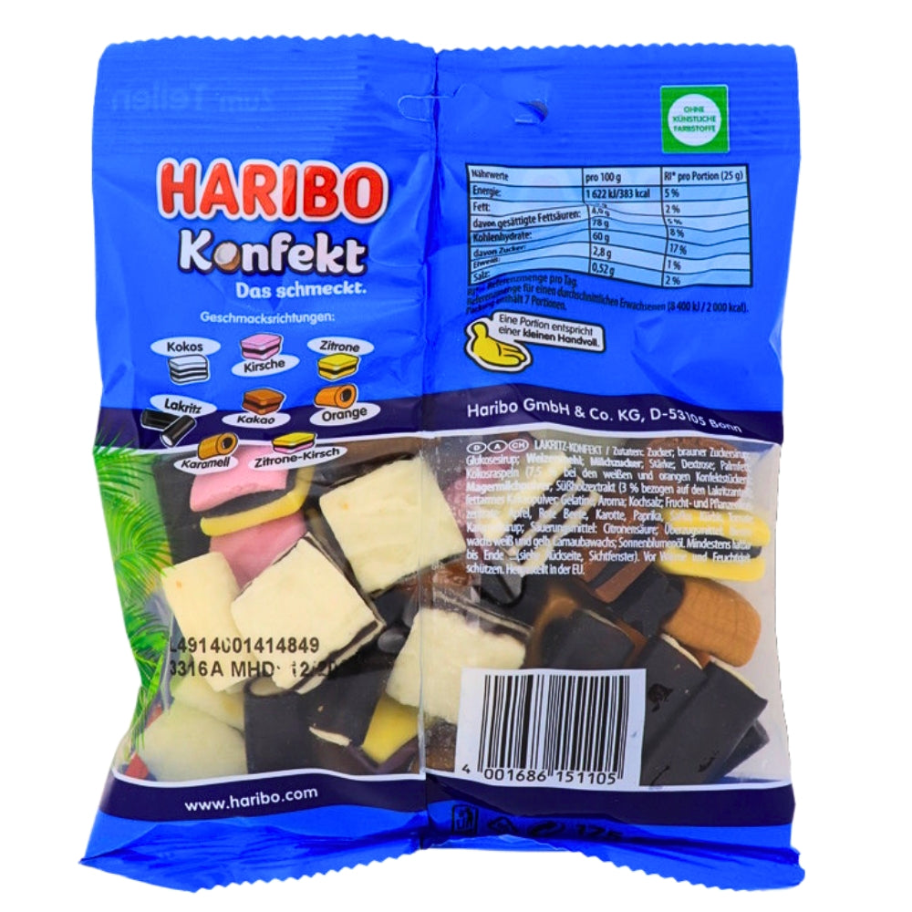 Haribo Konfekt Liquorice Allsorts175 g Candy Funhouse Candy