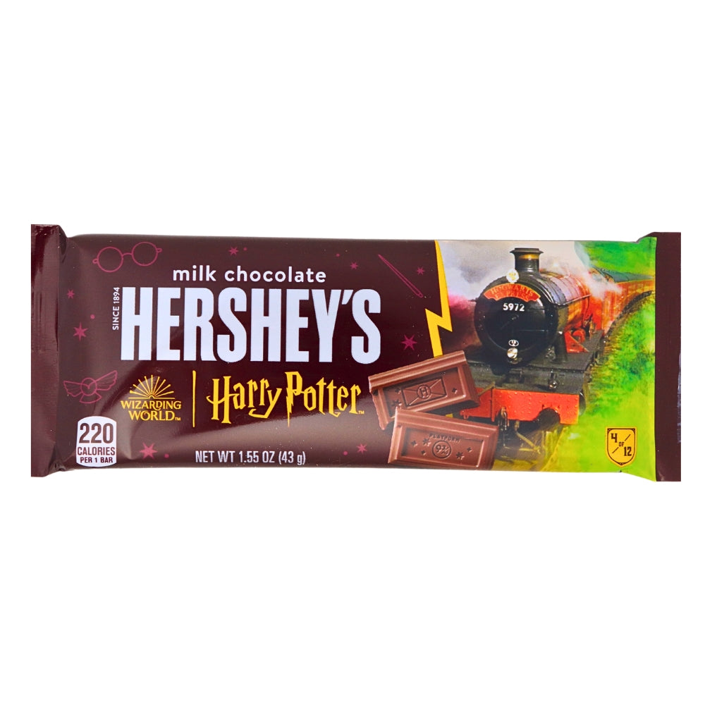 Herhsey's Milk Chocolate Harry Potter - 1.55oz-Hershey's Bar-Milk Chocolate-Harry Potter candy