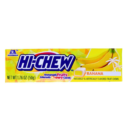 Hi-Chew Banana, Hi-Chew Banana, Banana Flavored Chewy Candy, Tropical Fruit Snack, Chewy Banana Treat, hi chew, hi chew candy, hi chew candies, hi-chew, hi-chew candy, hi-chew candies