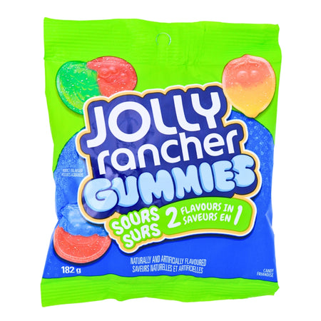 Jolly Rancher Gummies Sours 2in1 - 182g -  Jolly Rancher Gummies