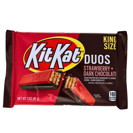 Kit Kat Duos Strawberry and Dark Chocolate - 3oz -Kit Kat - Dark Chocolates  - Strawberry Candy 