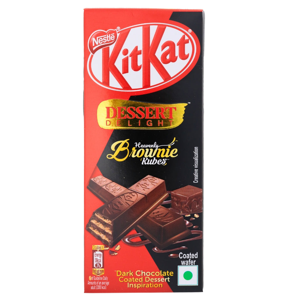 Kit Kat Dessert Delight Heavenly Brownie (India) - 50g - Kit Kat - Chocolate Bar - Indian Candy