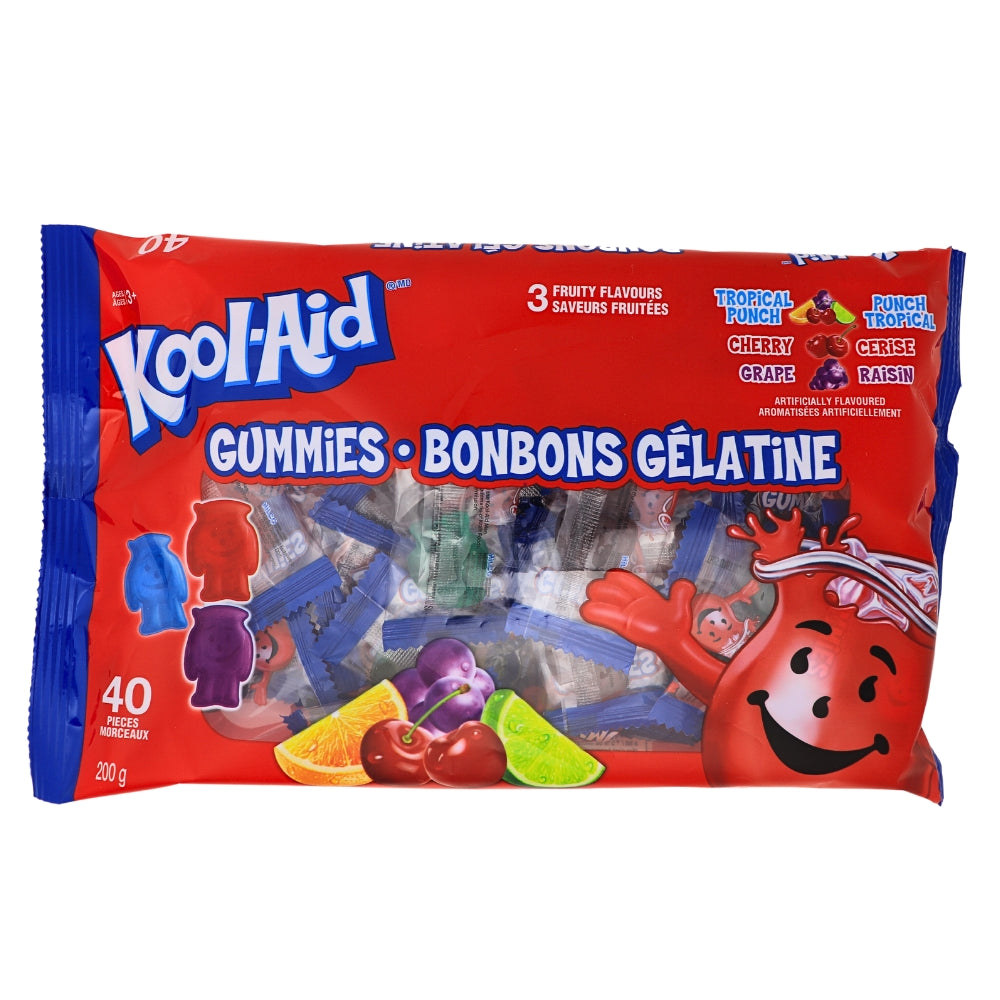 Kool Fmicandy Kool-Aid Gummies 40ct - 200g | Candy Funhouse US