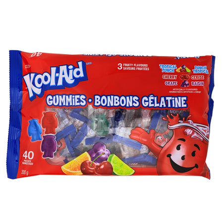 Kool-Aid Gummies 40ct - 200g-Gummies-Kool Aid-Bulk Candy-Kool Aid flavors