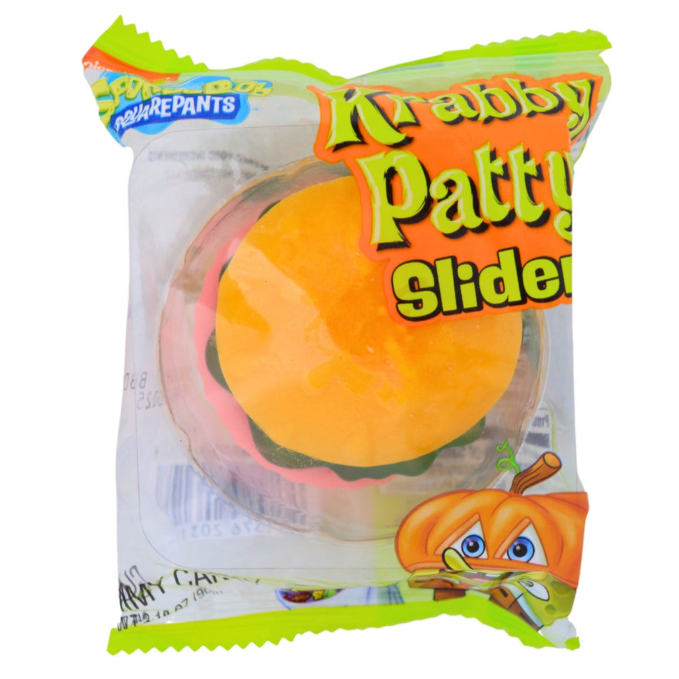 SpongeBob SquarePants-Krabby Patty Slider - 3.18oz-Krabby Patty Candy-SpongeBob Characters 