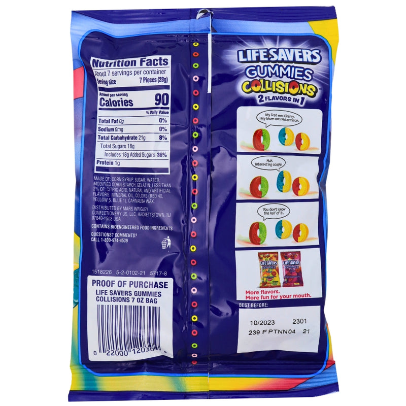 Life Savers Gummies Collisions Gummy Candy | Candy Funhouse