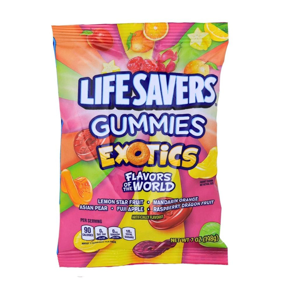 Lifesavers Gummies Exotics Candies - 7oz