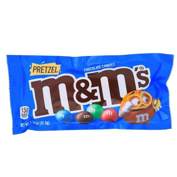 M&M Pretzels Small Box – Richardsons Candy Kitchen