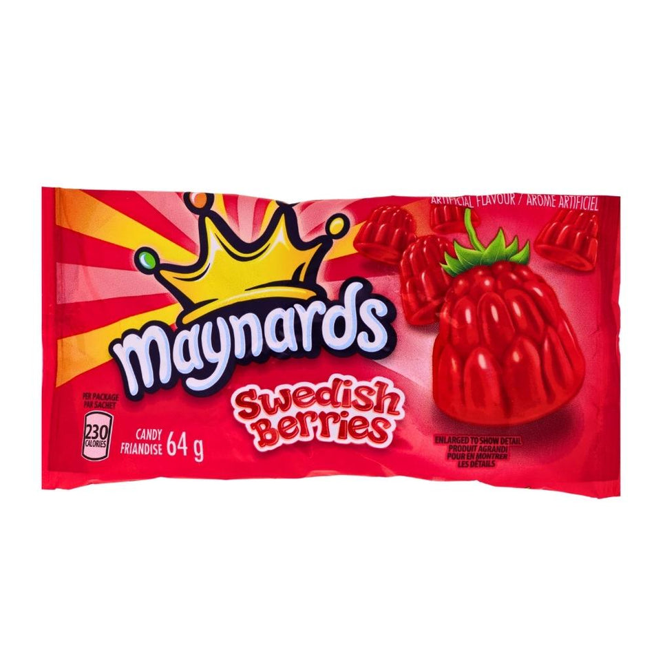 Maynards Swedish Berries - 64g, Maynards Swedish Berries, Berrylicious adventure, Burst of fruity joy, Chewy candies, Nordic sweetness, Vibrant red candies, Berry-filled meadows, Authentic taste, Snack-time companion, Berry bonanza, maynards, maynards candy, maynards gummies