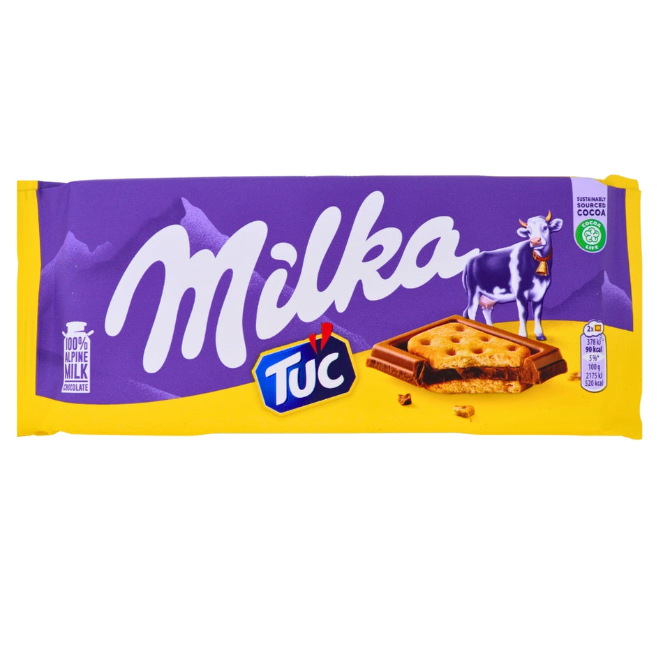 Milka Tuc Chocolate Bars, Milka Tuc Chocolate Bars, Magical flavor carnival, Crunchy chocolate delight, Velvety milk chocolate, Salty Tuc crackers, Whimsical taste adventure, Indulgent sweetness, Chocolate heaven match, Palate party sensation, Irresistible chocolate and crackers, milka, milka chocolate, milka chocolate bar, german chocolate