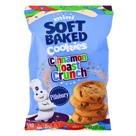 Pillsbury Mini Soft Baked Cookies Cinnamon Toast Crunch - 3oz