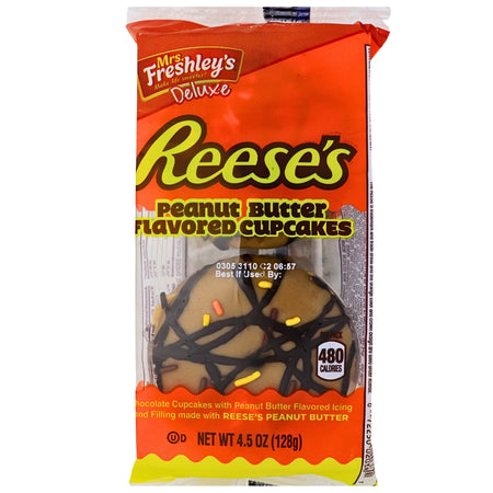 Mrs Freshley Reese's Peanut Butter Cup Cakes - 4.5oz-Reese’s-reese's cake-mrs freshley's