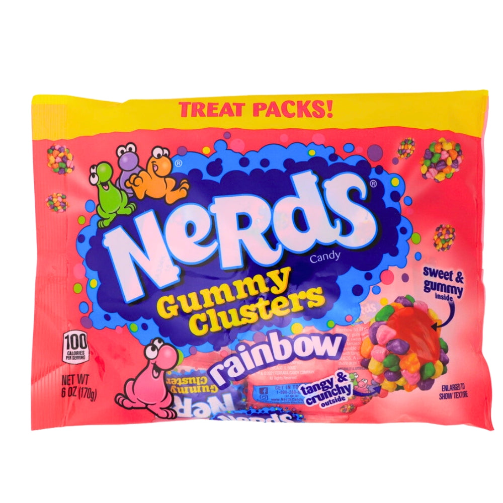 Nerds Gummy Clusters Halloween - 6oz-Nerds candy-Halloween candy-Nerds Gummy Clusters