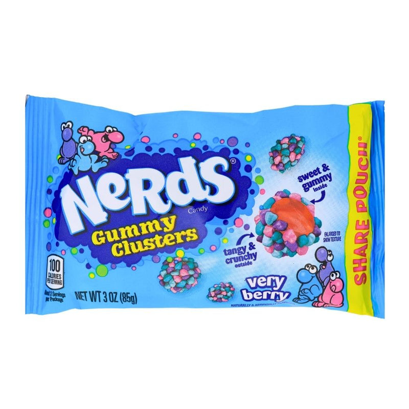 Nerds Gummy Clusters Very Berry - 3oz | Candy Funhouse