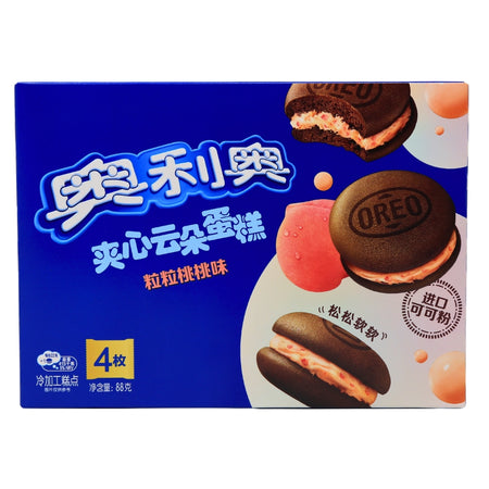 Oreo Peach Cakesters - 88g-Oreo Cakesters-Oreo Cake-Peach Cookies