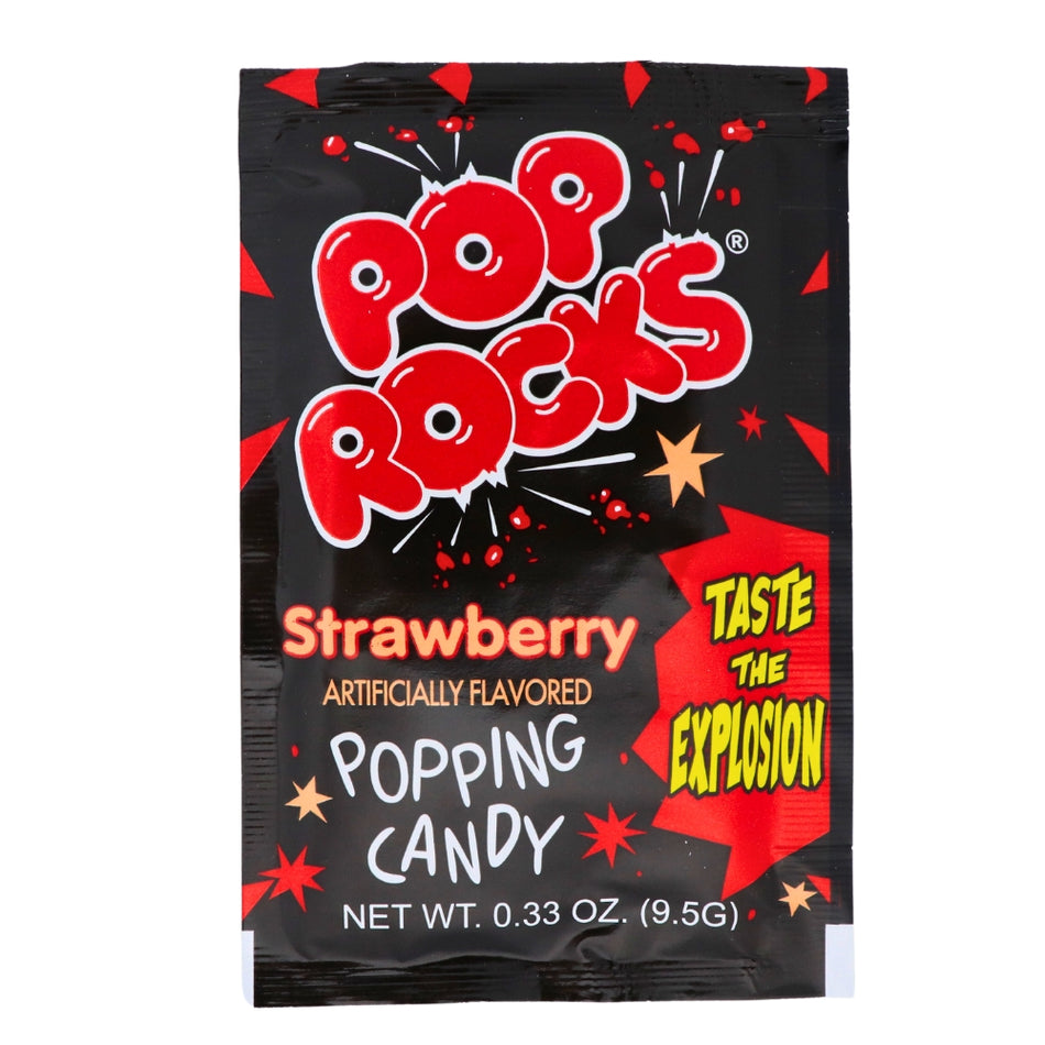 Pop Rocks Strawberry Popping Candy, pop rocks, pop rocks candy, strawberry pop rocks, strawberry candy, pink candy, retro candy, classic candy