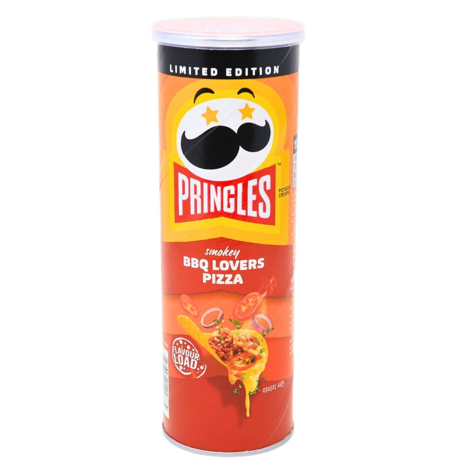 Pringles BBQ Lovers Pizza (Korea) - 102g - Pringles - BBQ Chips - Korean Snacks