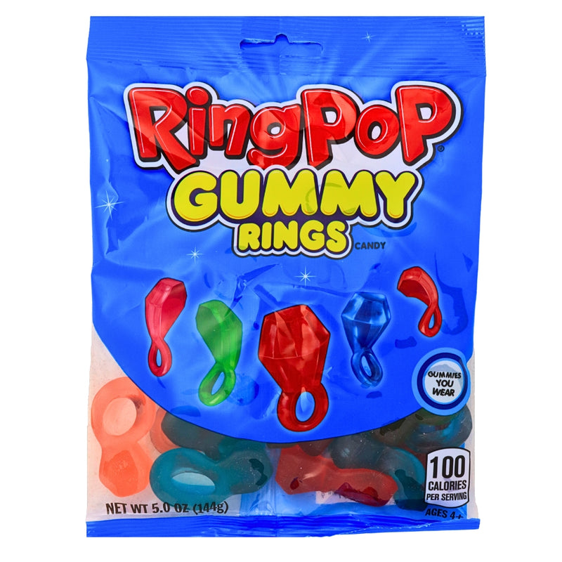 Ring Pop Gummies Rings - 5.07oz - Blue Raspberry