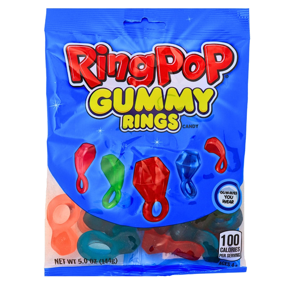 Ring Pop Gummies Rings - 5.07oz - Blue Raspberry
