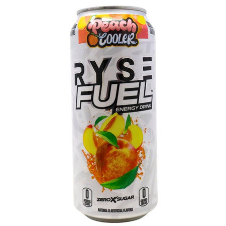 Ryse Energy Drink Peach Cooler - 473mL-Ryse Energy Drink-Best Energy Drink