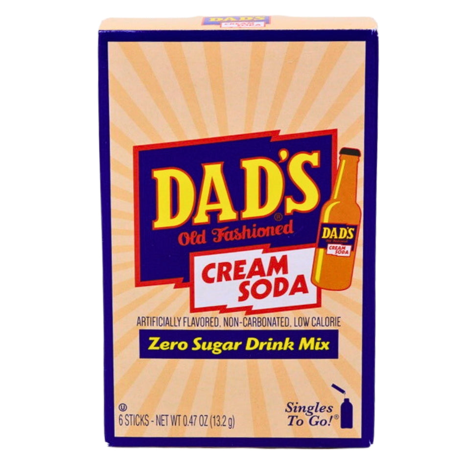 Dad's Old Fashioned Singles To Go Cream Soda-Flavored water-Dad's Old Fashioned-cream soda