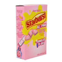 Starburst Singles To Go Drink Mix-All Pink-All Pink Starburst-pink starburst-flavored water