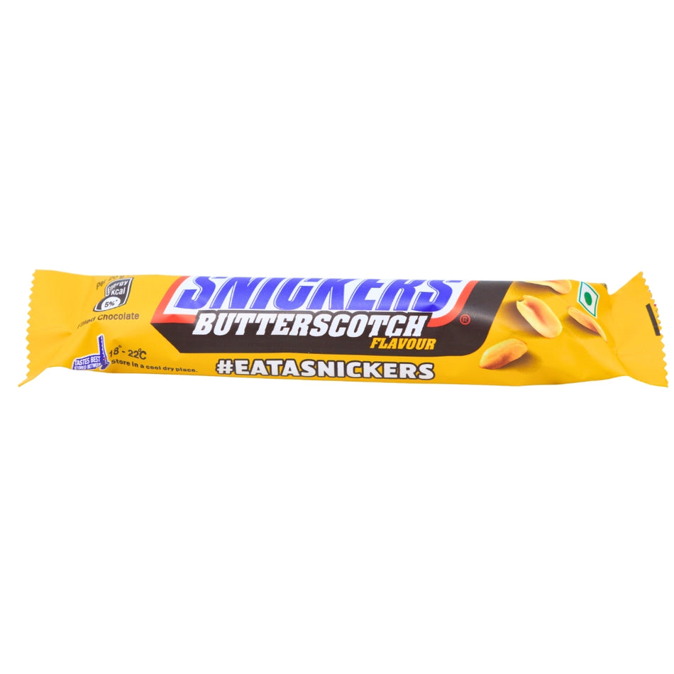 Snickers Butterscotch (India) - 24g -Snickers Bar - Indian Candy - Butterscotch 