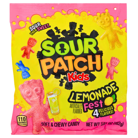 Sour Patch Kids Lemonade - 3.56oz-Sour patch kids-Sour candy-Sour Patch Kids flavors