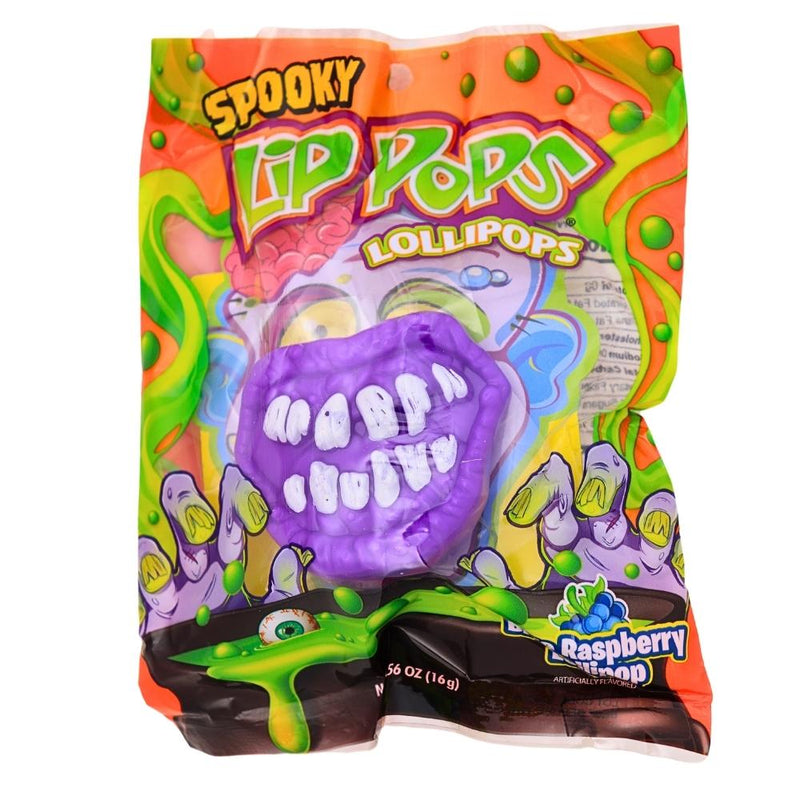 Spooky Lip Pop - .56oz -Halloween Candy - Lollipops 