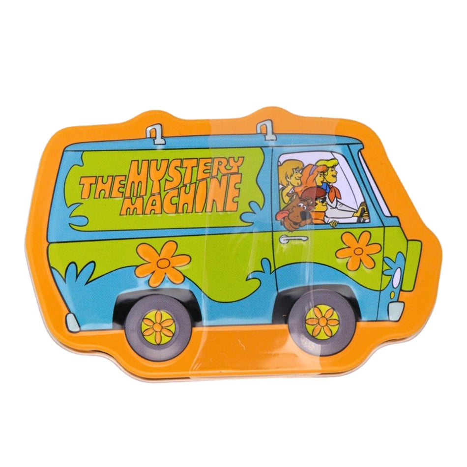 Boston America Scooby Doo Mystery Machine Tin - 1.5oz Green Apple  Sour Candy  Scooby Doo Characters 