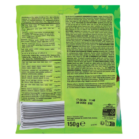 Trolli Applie Rings - 150g (Germany) Nutrition Facts Ingredients - Gummies