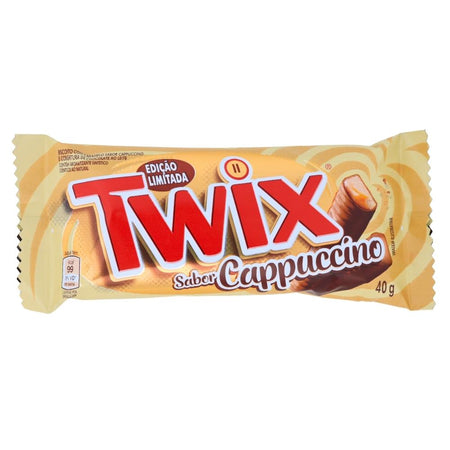 Twix Cappuccino (Brazil) - 40g -Twix - Chocolate Bar - British Chocolate - Brazilian Candy 