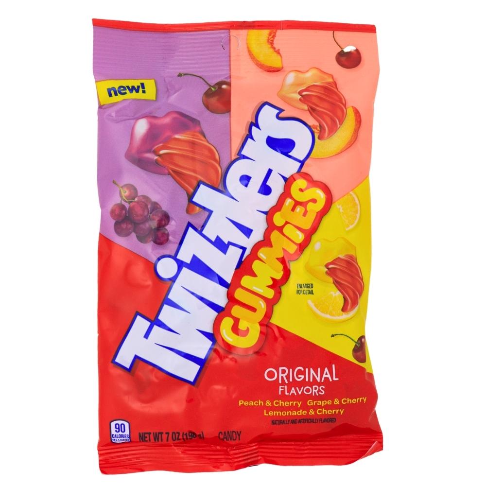 Twizzlers Gummies - 7oz, Twizzlers Gummies, Fruity frenzy, Squishy and chewy treats, Bursting with flavor, Vibrant fruit sensations, Juicy explosion, Zesty citrus zing, Sweet berry bliss, Medley of tastes, Chewy, fruity delight, twizzlers, twizzlers candy, twizzlers licorice, twizzlers gummy, twizzlers gummies