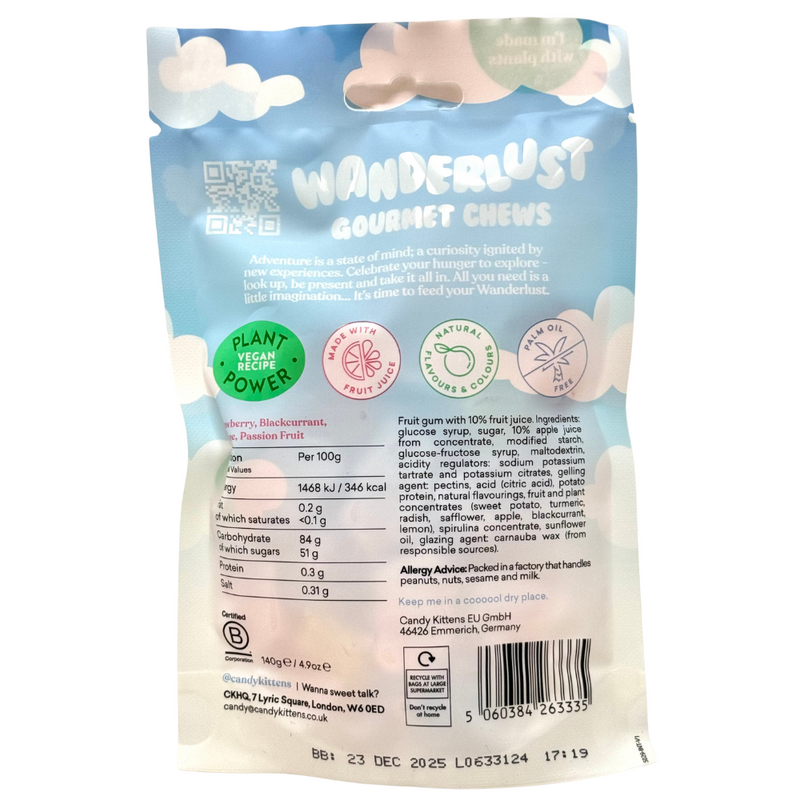 Candy Kittens Wanderlust (UK) - 140g