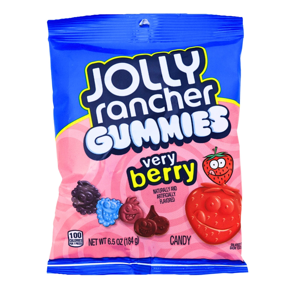 Jolly Rancher Gummies Very Berry - 6.5oz. - Candy Fynhouse
