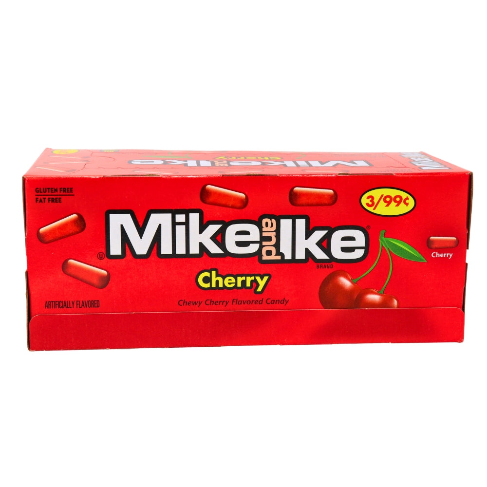 Mike and Ike Cherry - 24pcs | Candy Funhouse – Candy Funhouse US