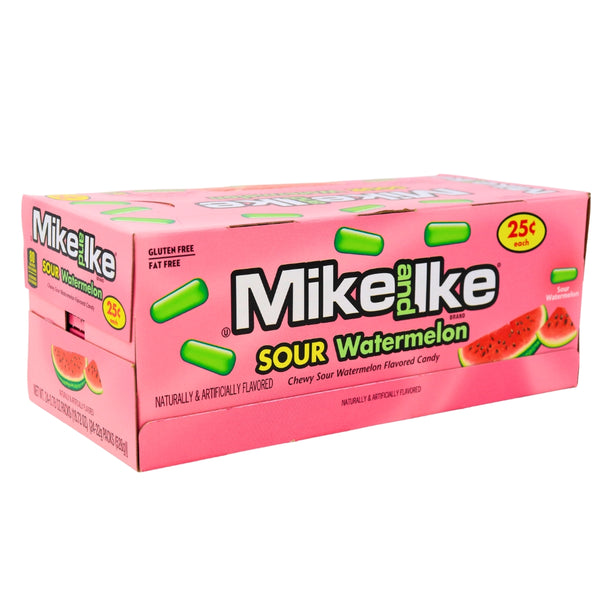Mike and Ike Sour Watermelon - 24pcs