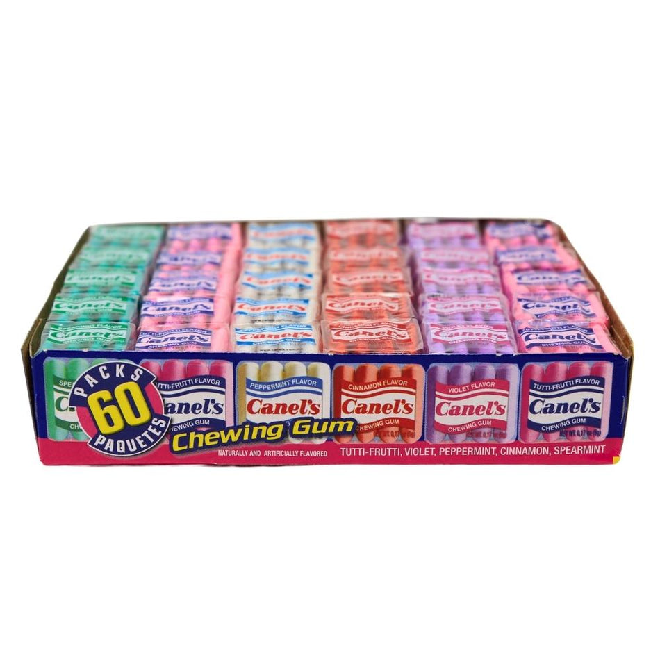 Canel's Chewing Gum Original Assorted - 60ct-Made in Mexico-Mexican Candy-Spearmint Gum