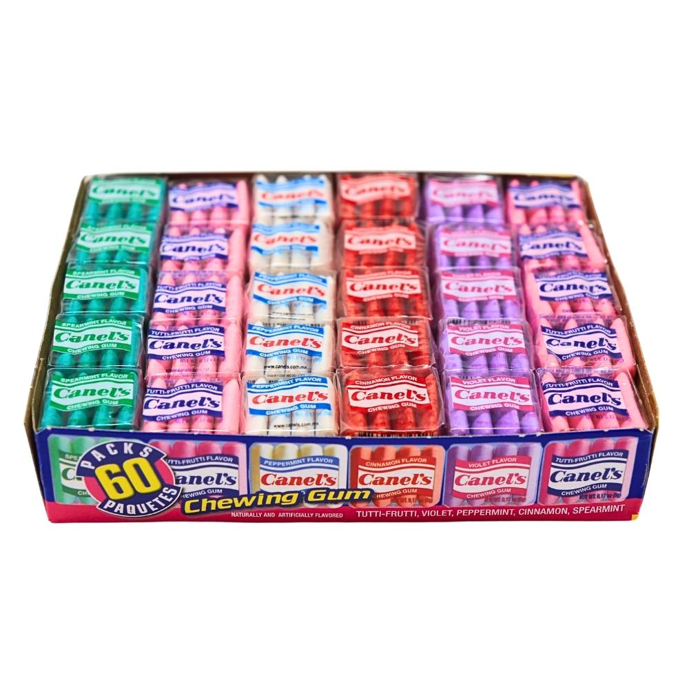 Canel's Chewing Gum Original Assorted - 60ct-Made in Mexico-Mexican Candy-Spearmint Gum