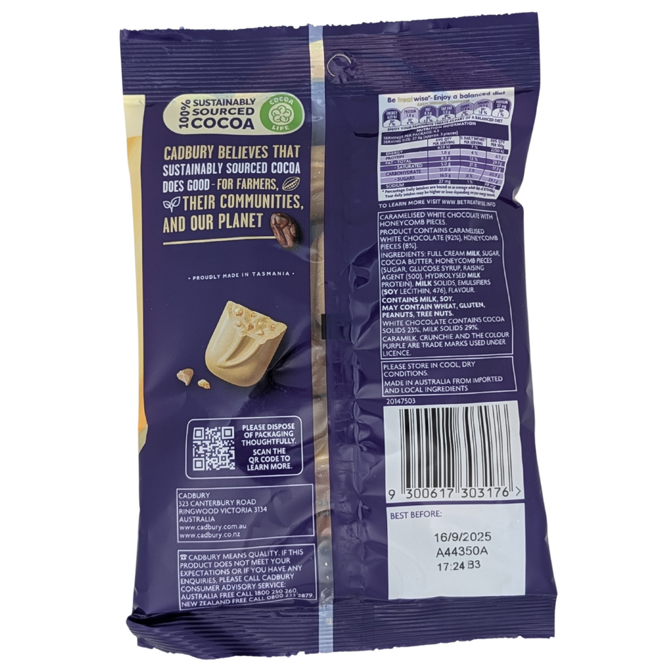 Caramilk Crunchie Bites (Australia) - 120g