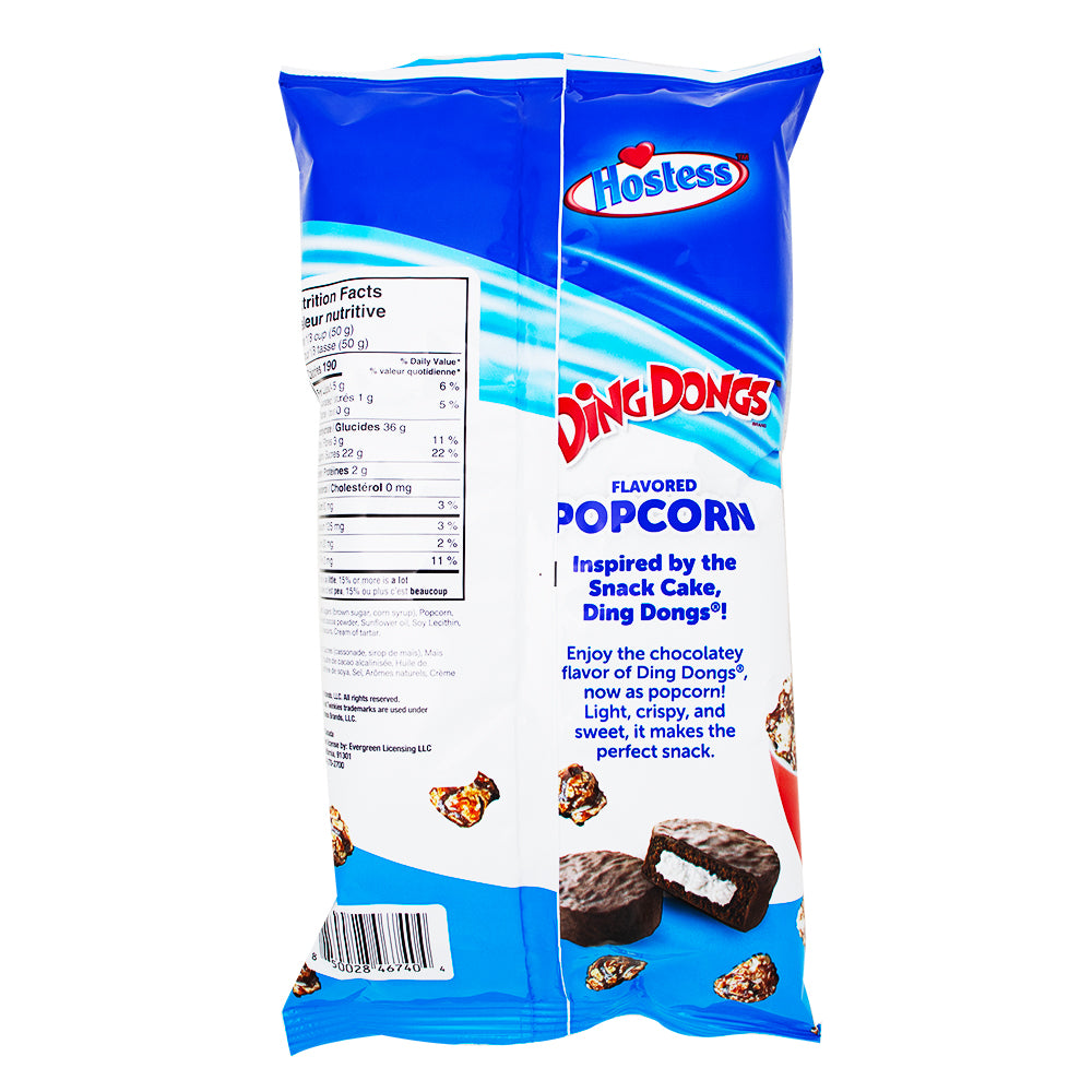 Hostess Ding Dongs Popcorn - 3oz  Nutrition Facts Ingredients